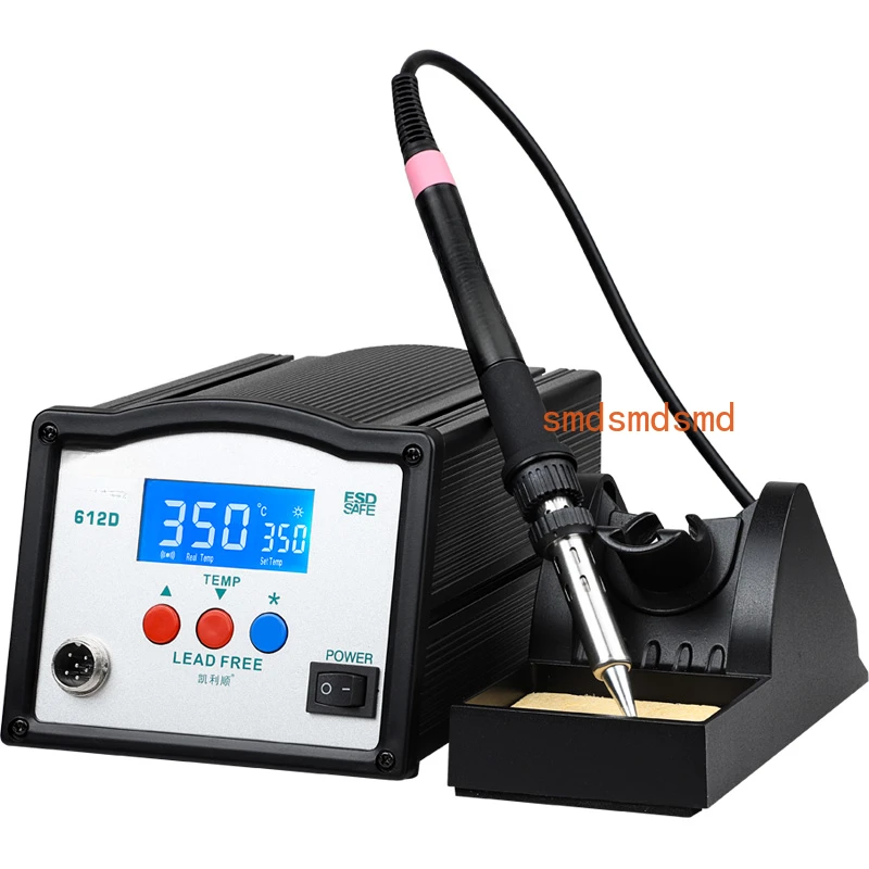 Adjustable constant temperature liquid crystal display industrial grade high power vortex tin soldering iron