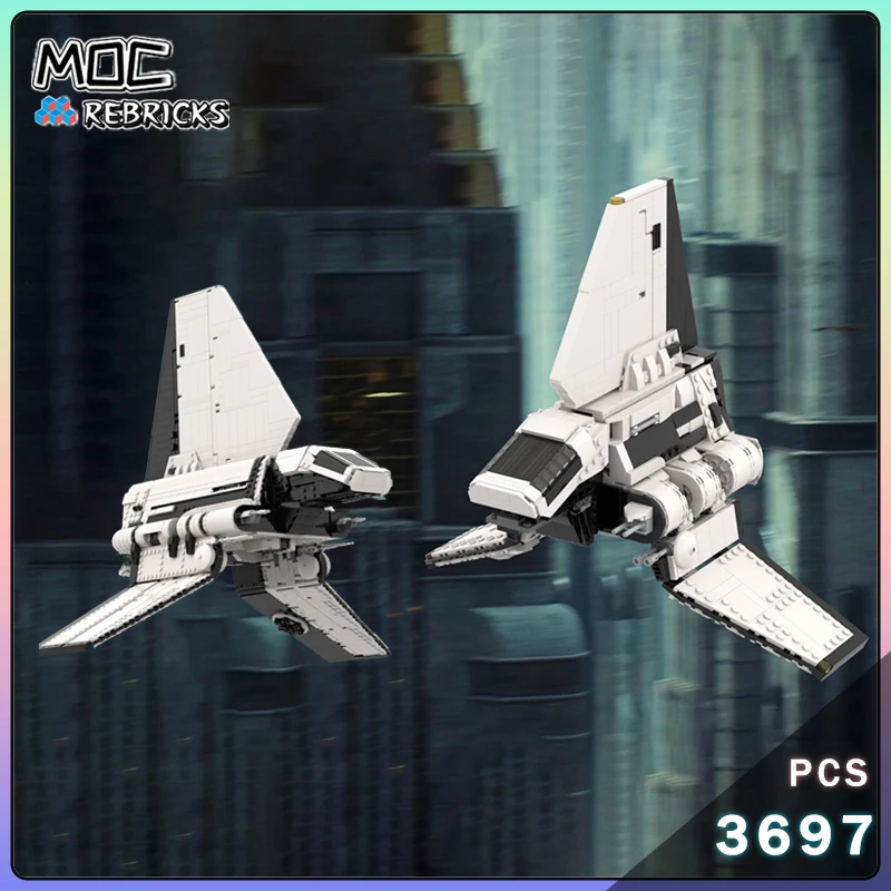 

MOC Space Flight Series ISB Shuttle Variant UCS Building Block Assembly Model Boy Puzzle Toy Technology Bricks Christmas Gifts