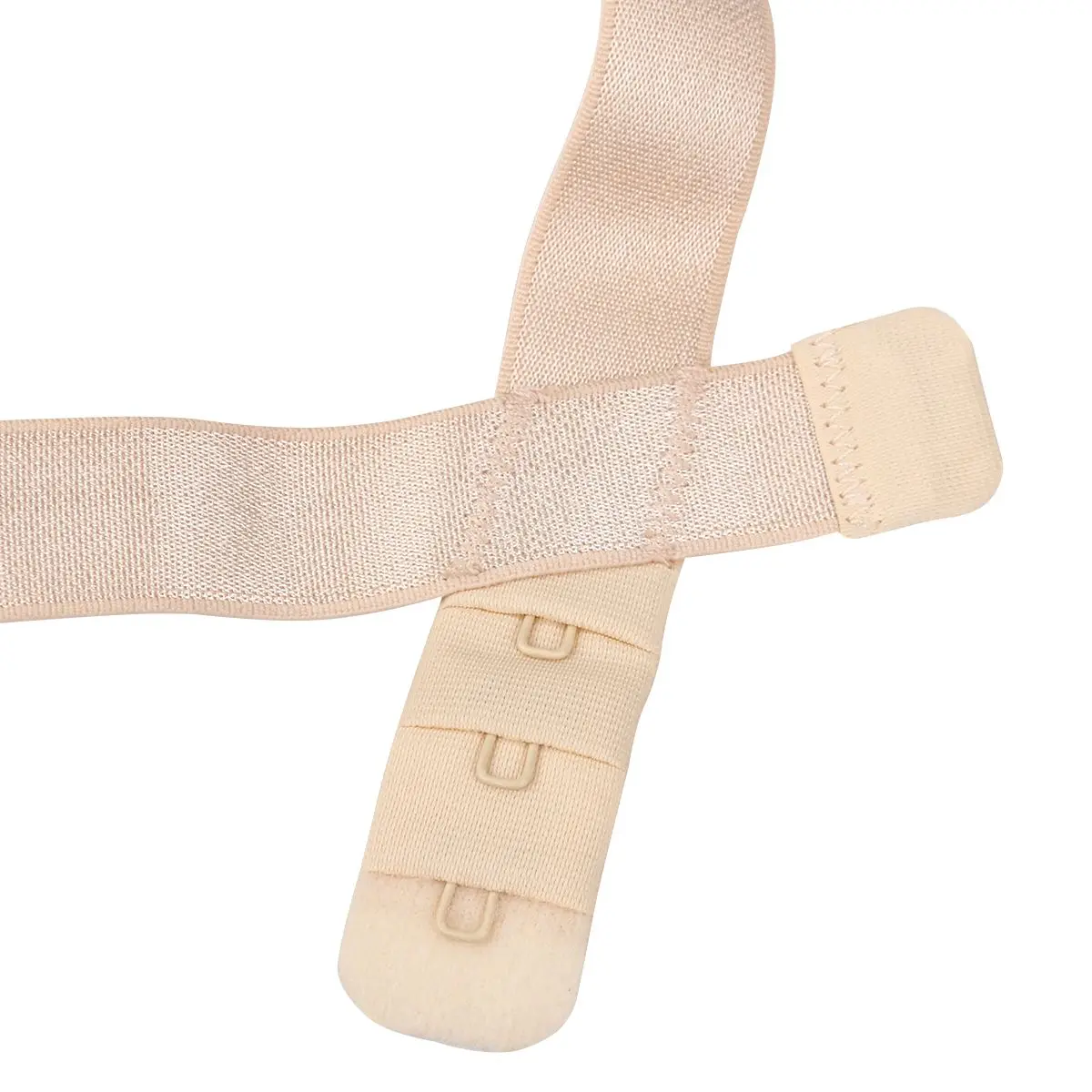 Bra Back Strap Backless Dress Converter Extender Cross Belt 3 Hook Low Attachment