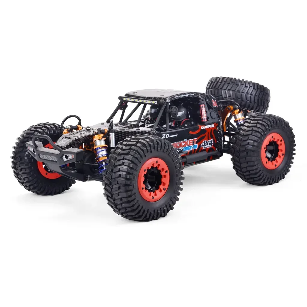 -For 1/10 4WD  Rocket DBX 10 101 102 Brushless RC Car 4x4 Off Road Rock Crawler 2.4G Remote Control Desert Truck High Speed*