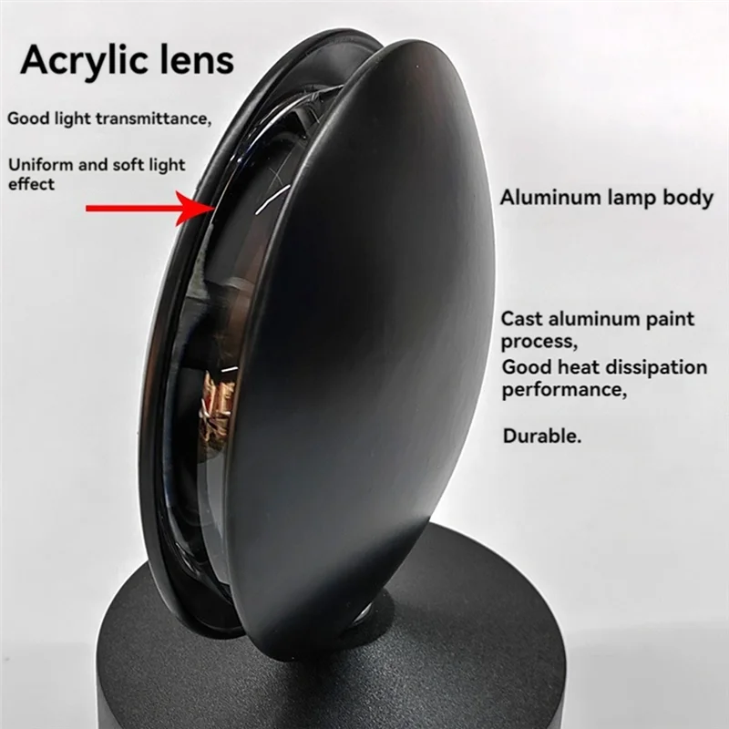 

ABWP-6W 360-градусная светодиодная лампа, светодиодный настенный светильник на подоконнике, дверной рамы, для спальни, прихожей, прохода, бара, лестницы