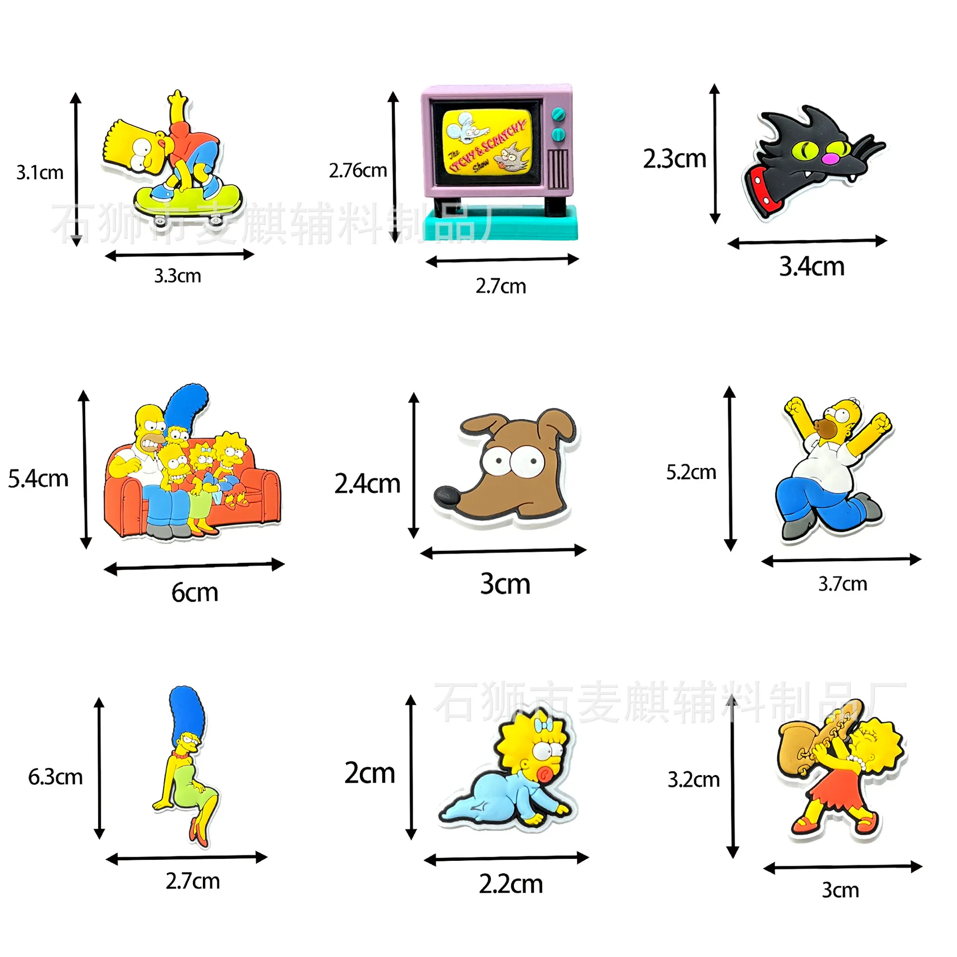 

9 шт., модные подвески для обуви с героями мультфильмов, набор аксессуаров, пряжка для обуви с отверстиями, милая обувь «сделай сам», украшения для детей, рождественские подарки