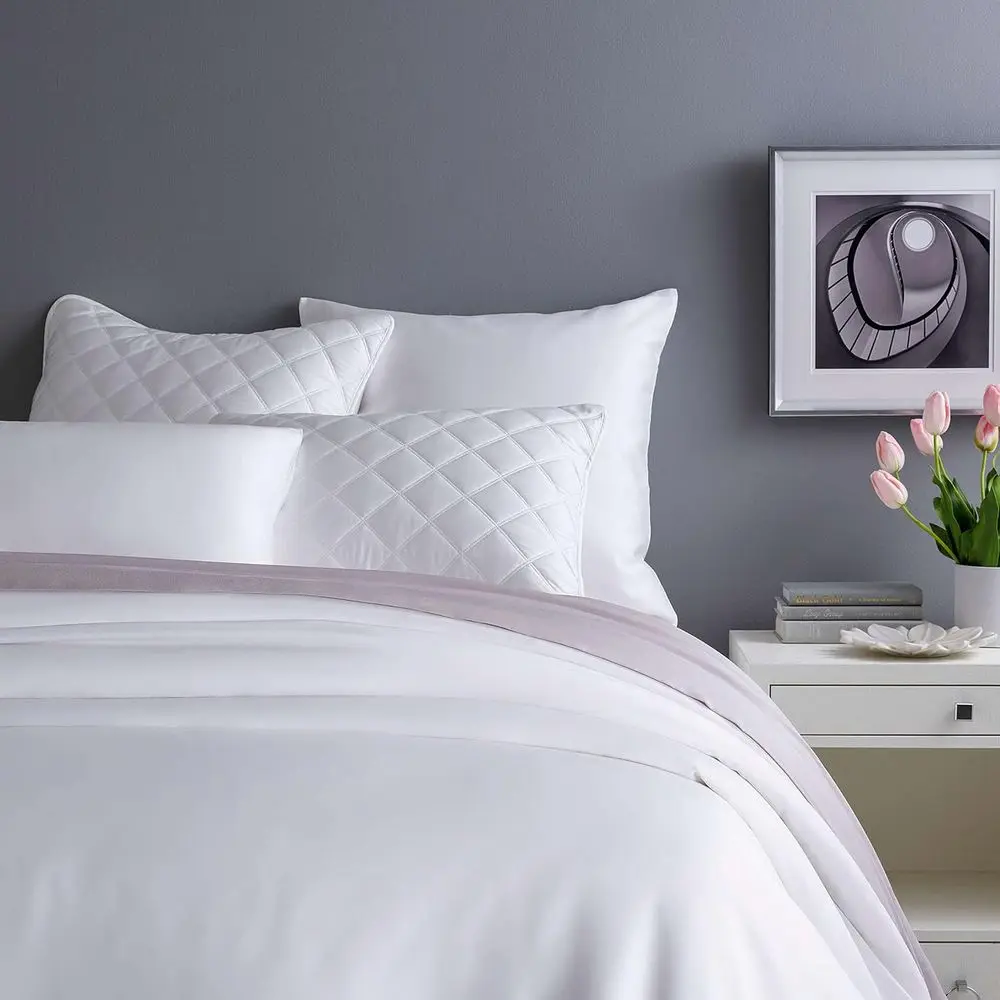 Luxurious White King Duvet Cover Set