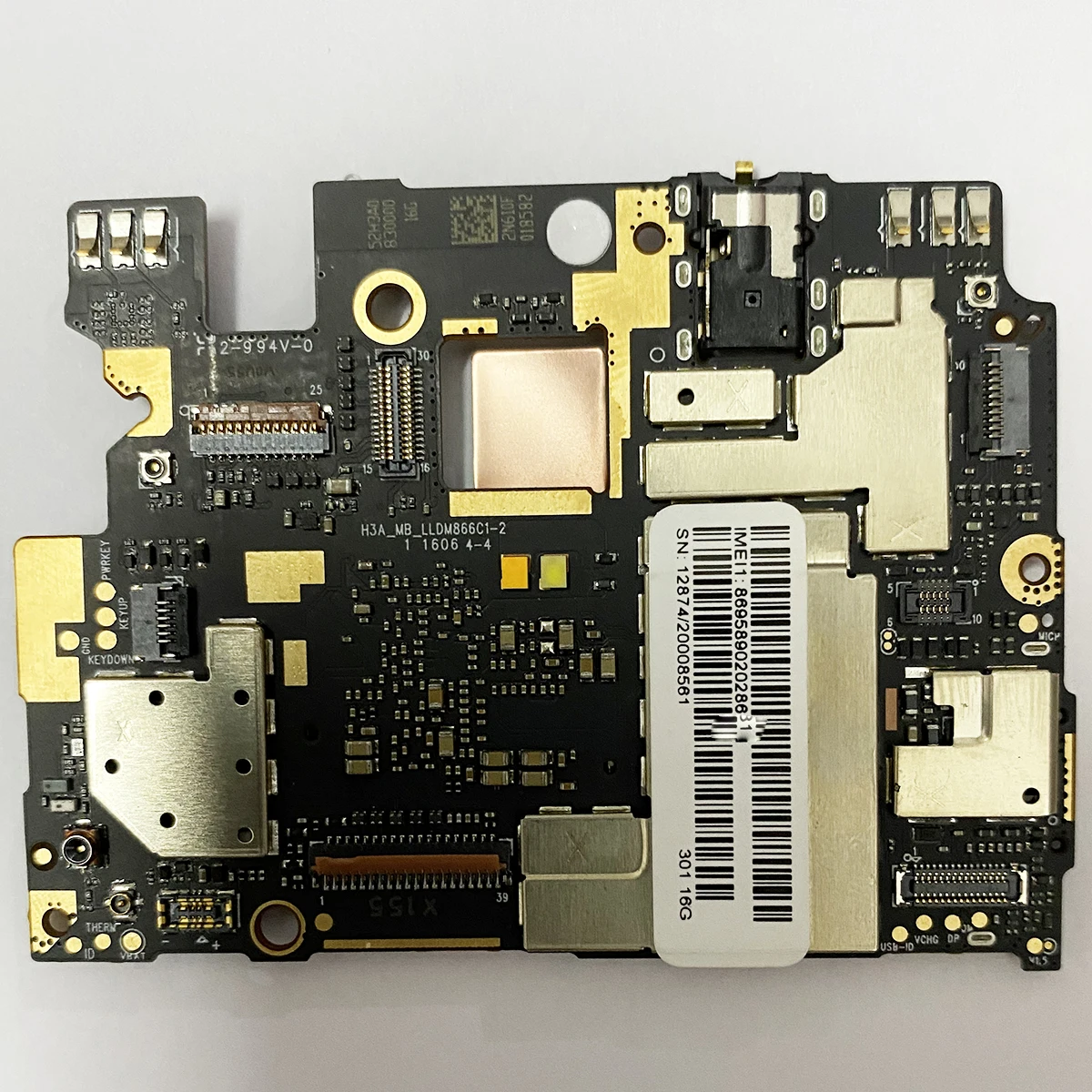 Original Unlock For Xiaomi Redmi Note3 Note 3 PRO MTK 16GB motherboard  mainboard Android OS motherboard 3+32GB