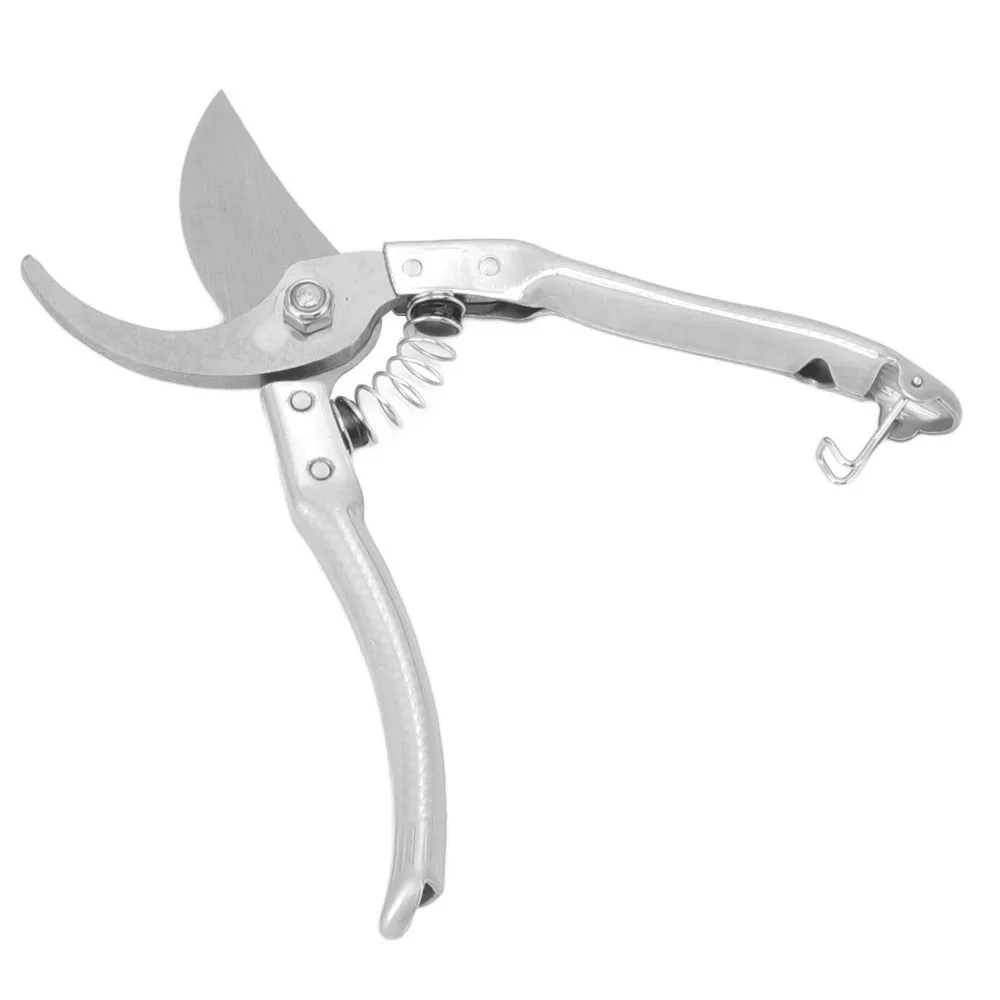 Stainless Steel Handle Hoof Trimmers Anti-Slip Pattern Ergonomic Handle Hoof Shears Lightweight Bright Color Hoof Scissors Goats