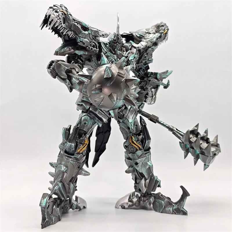 BAIWEI TW1034 Robot de transformación 5 versión de película 23cm dinosaurio Grimlock figura de acción juguetes Deformables