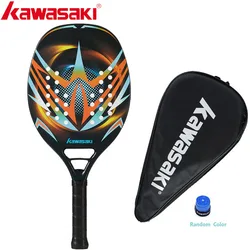 Kawasaki – raquette de Tennis de plage 12K, en Fiber de carbone, avec housse de protection H6