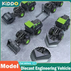 Diecast Engineering Vehicle Model Simulation Alloy Mixing Crane Fall-Resistant Children Boy Toy Set Toys for Children Gifts