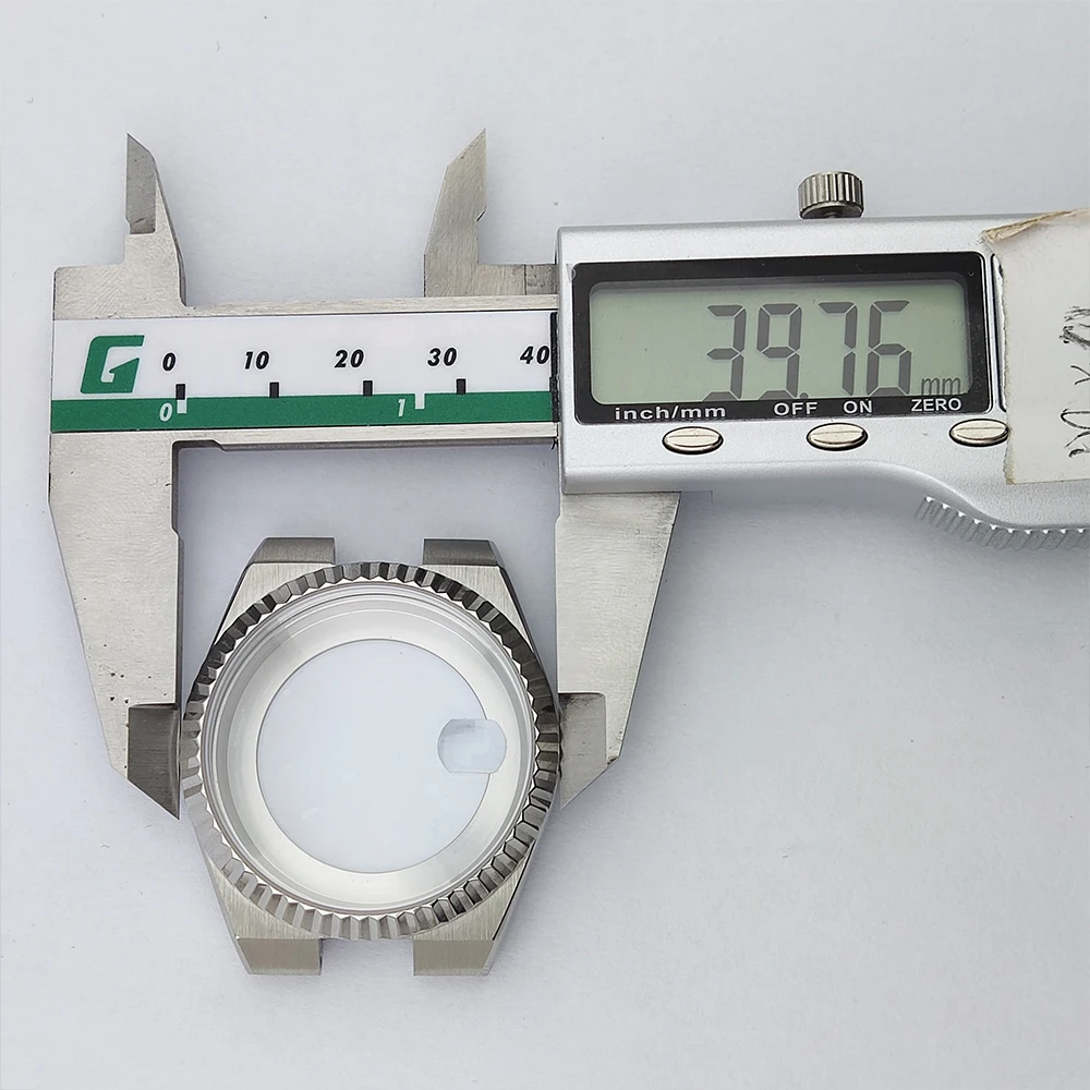 Boîtier de 39,5 mm et cadran 33,8 mm, ensemble de montre mécanique lumineux BGW9 adapté aux accessoires d'installation de mouvement JAP NH35/CHN NH35