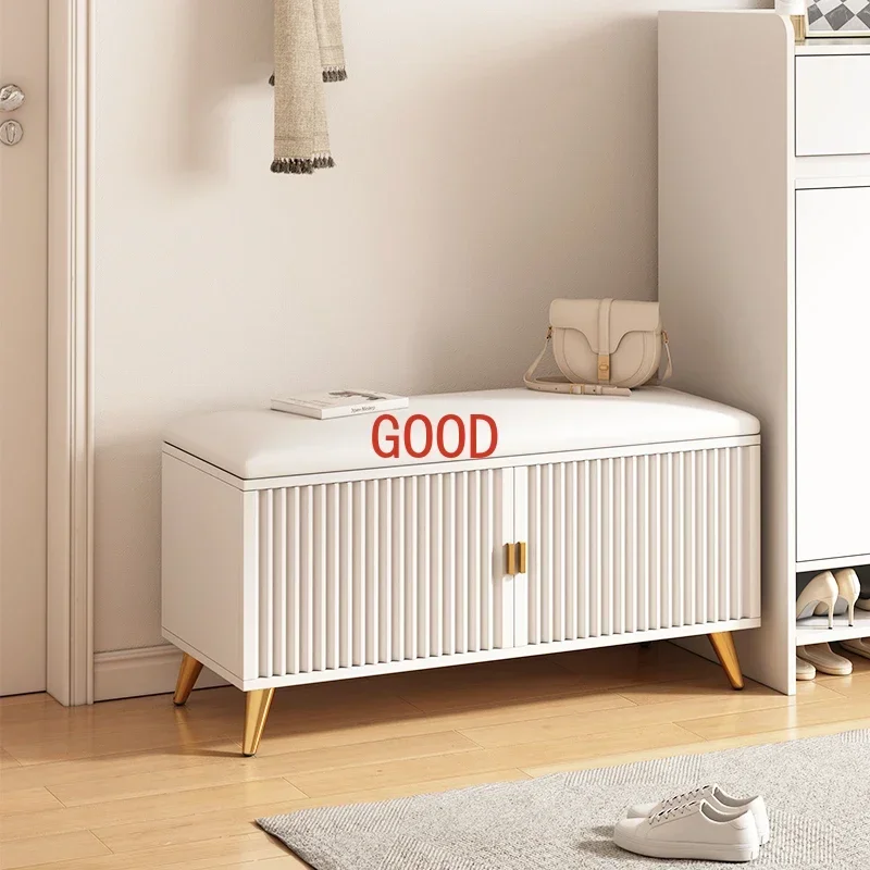 

Modern Wooden Shoe Cabinet Narrow Entryway Storage Bench Shoe Cabinet Organizers White Organizador De Zapatos Home Furniture