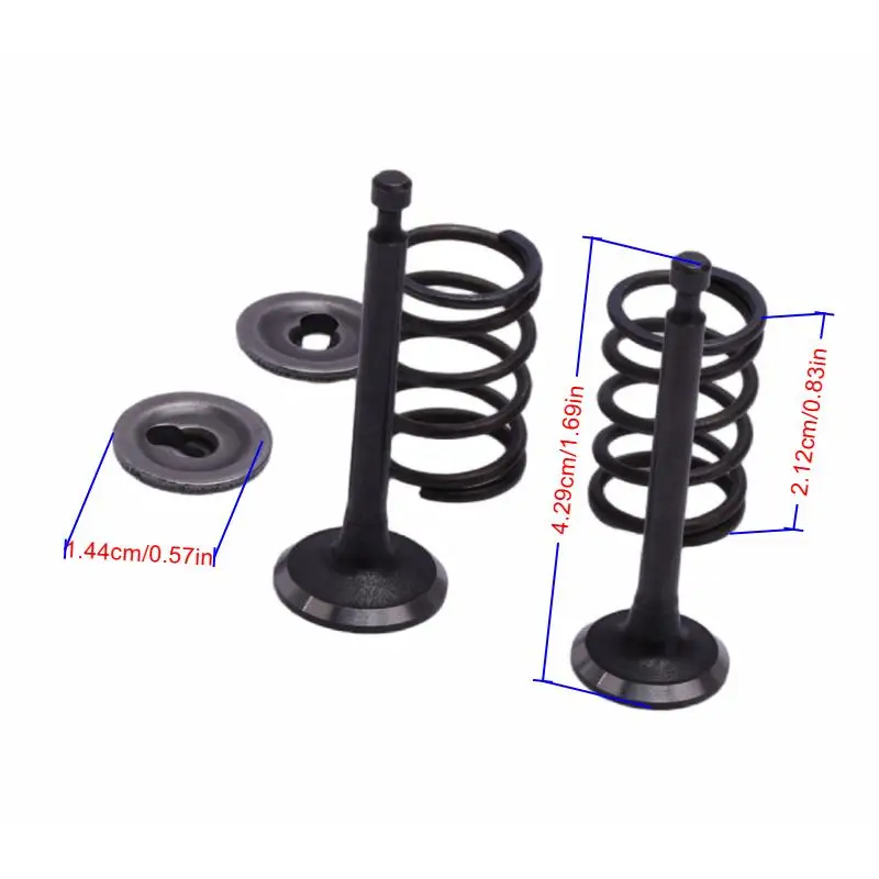 For Honda GX35 GX35NT Exhaust Valve Trimmer Brush Cutter Lawn Mower Metal Replacement Stem Seal Lock Accessories Garden Supplies