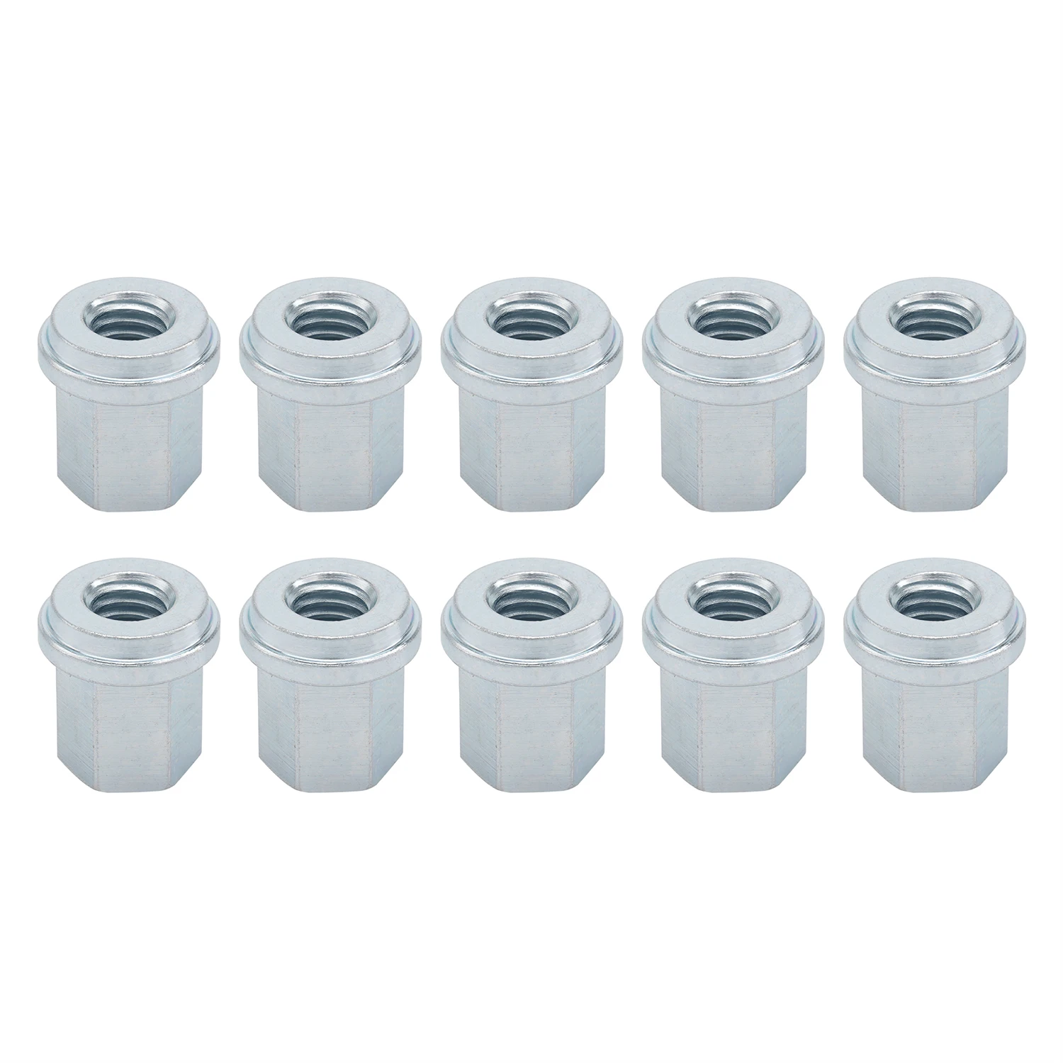 

10 X Group 31 Battery Stainless Steel Closed Nut for Standard 3/8" Stud 6015-010