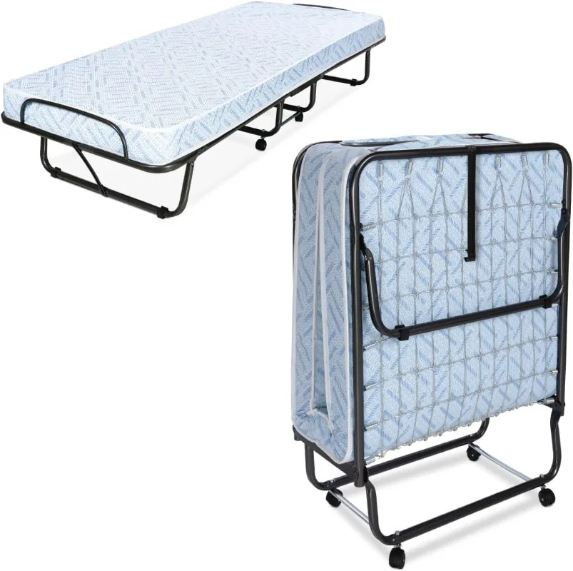 Milliard Lightweight Folding Cot with Mattress 31