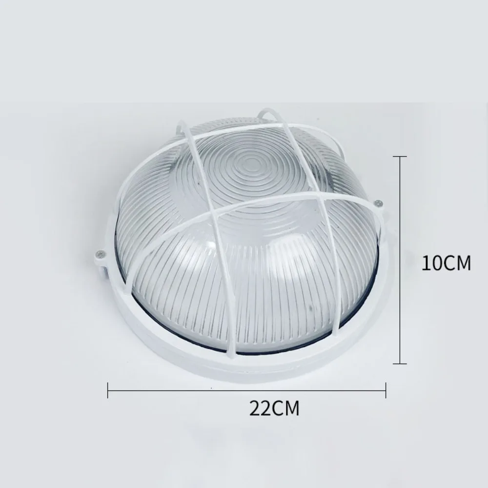 

Водонепроницаемый взрывозащищенный светильник, влагозащищенный литой алюминиевый потолочный светильник IP65, пылезащитный светильник для сауны с матовым стеклом