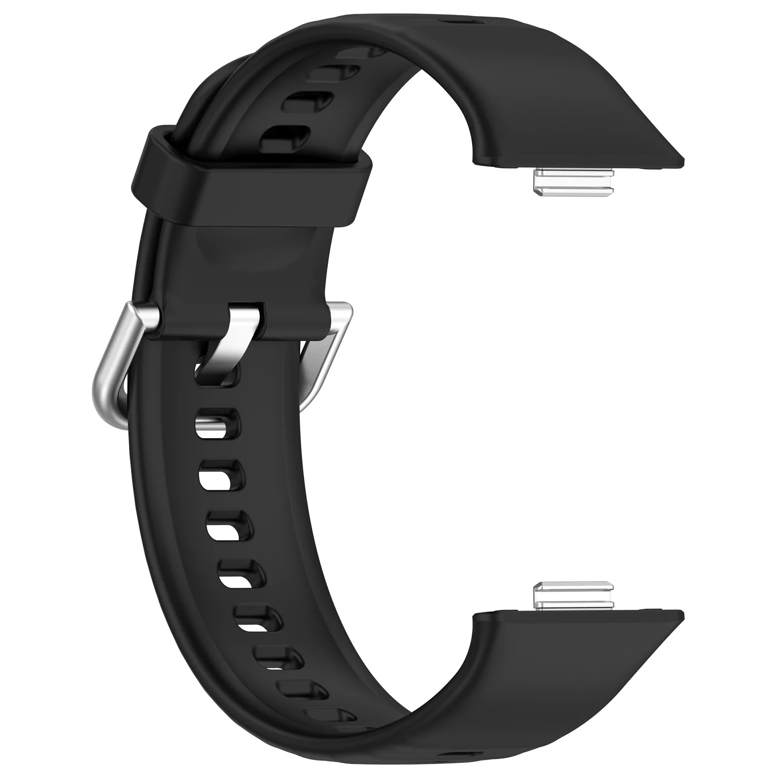 Pulseira de silicone para Huawei Watch, Pulseira Acessórios, Pulseira Esportiva Oficial, Pulseira de Substituição, Banda para Huawei Fit 3