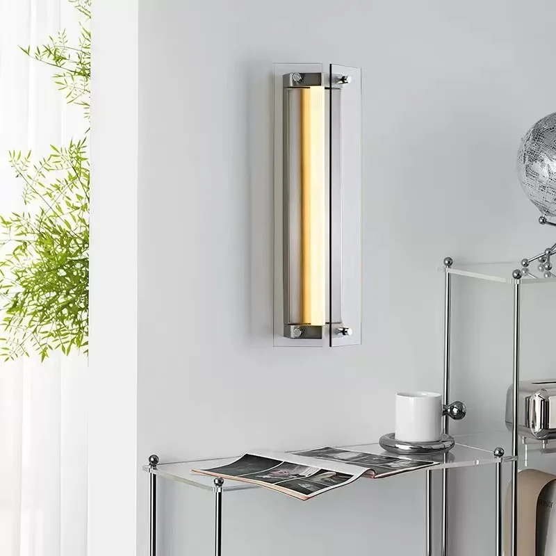 

Современные минималистичные светодиодные настенные светильники в креативном стиле, металлические настенные светильники для гостиной, спальни, ресторана, домашнего декора, прямые поставки с завода.