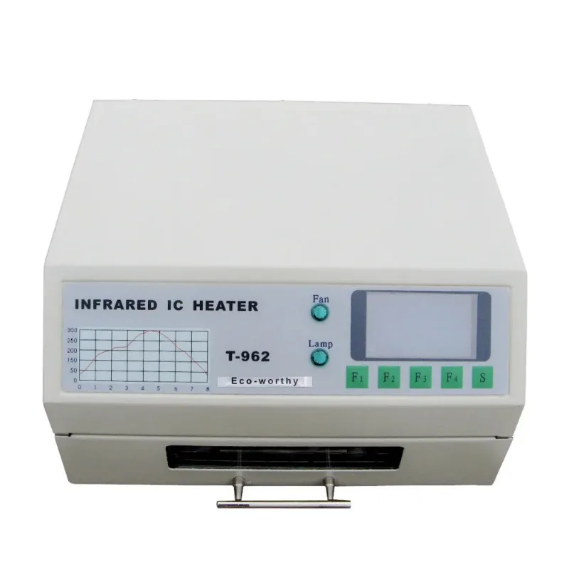 220V T-962 800W 180 x 235mm Desktop Reflow Oven  Heater Soldering Machine for BGA SMD SMT