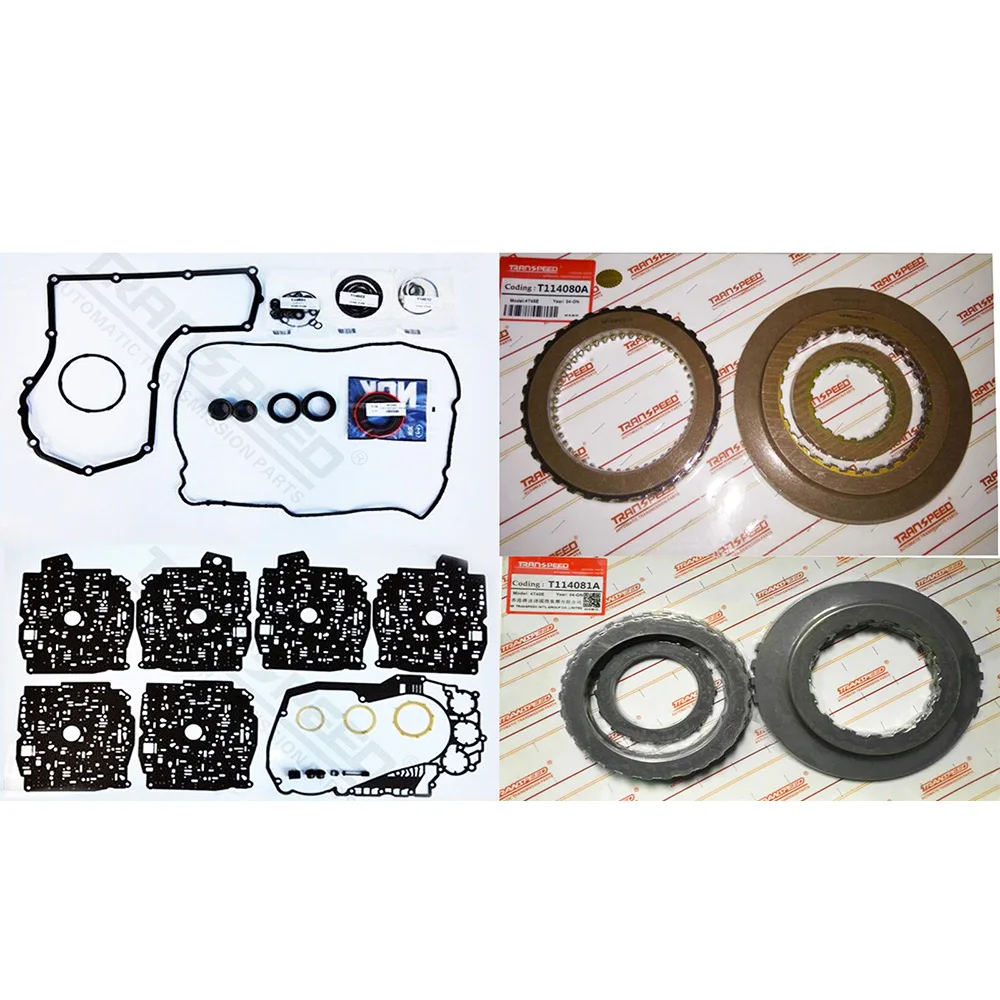 TRANSPEED 4T40E 4T45E Automatic Transmission Master Rebuild Clutch Steel Kit For BUICK CHEVROLET PONTIAC Car Accessories