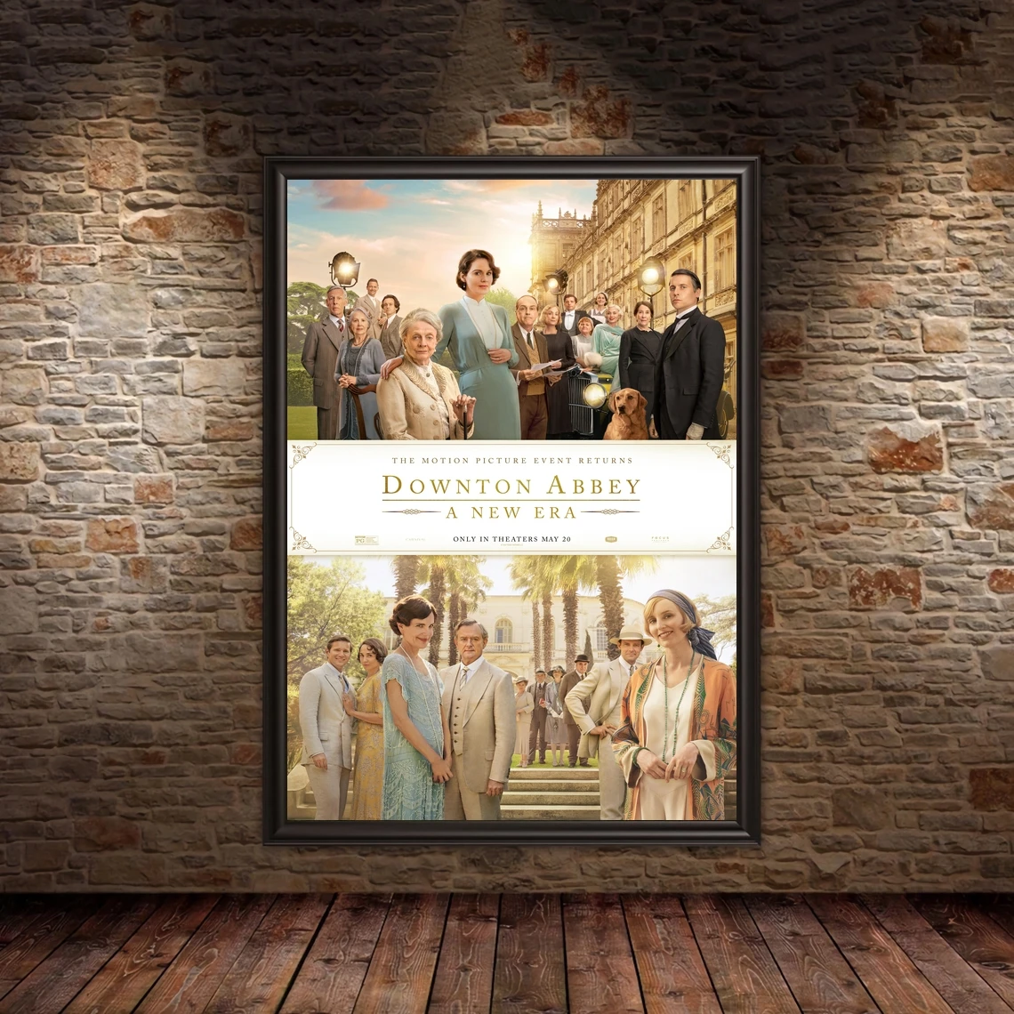 Downton Abbey A New Era Movie Poster Cover Photo Canvas Print Wall Art Home Decor (Unframed)