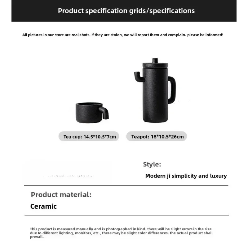 European tea set, high temperature ceramic household goods creative ceramic crafts cup set