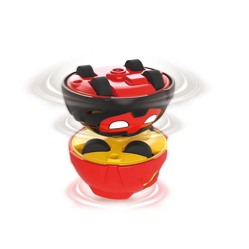 Nowy, obrotowy żyroskop dla dzieci z 2025 roku, kierowany palcem, niesamowity, układany w stos, samochodzik Q z efektem inercji, zabawka.