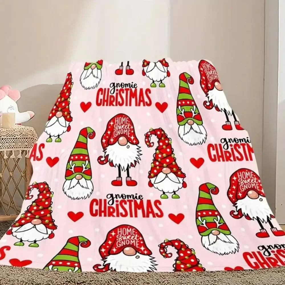 عيد الميلاد جنوم أصدقاء الفانيلا البطانيات السنة الجديدة رهيبة رمي البطانيات للمنزل فندق أريكة 200x150 سنتيمتر البساط قطعة