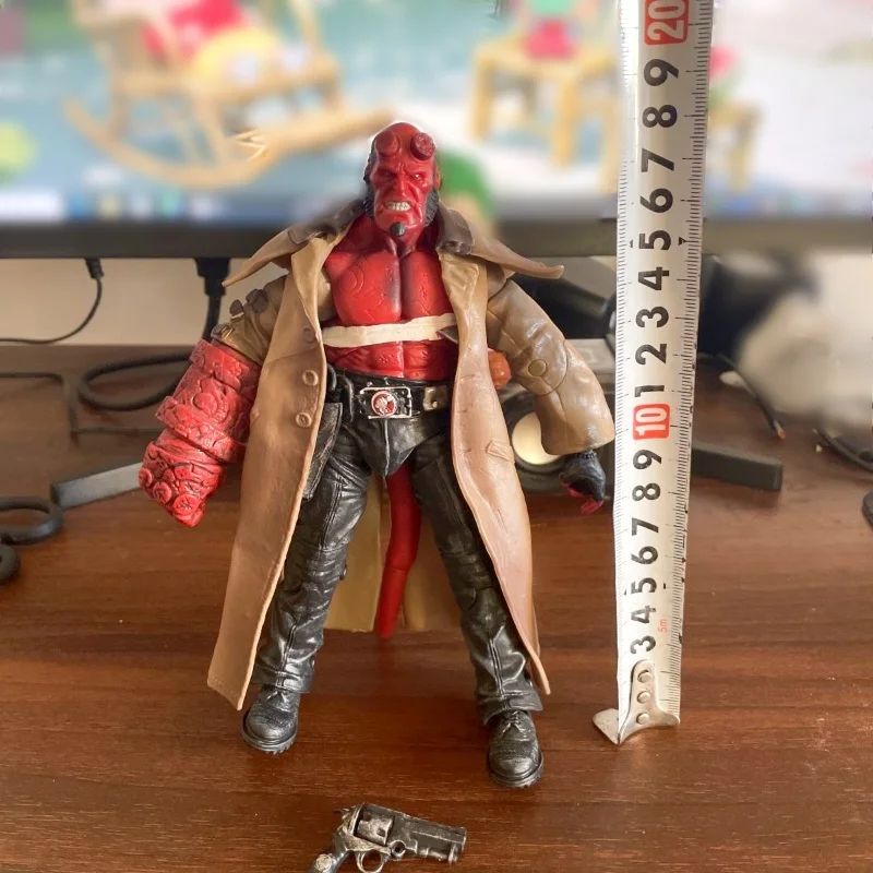Figura de ação articulada hellboy de 18cm, 7 polegadas, 3 variantes, tamanho coletor, figura de qualidade premium, presentes de feriado favoritos para meninos
