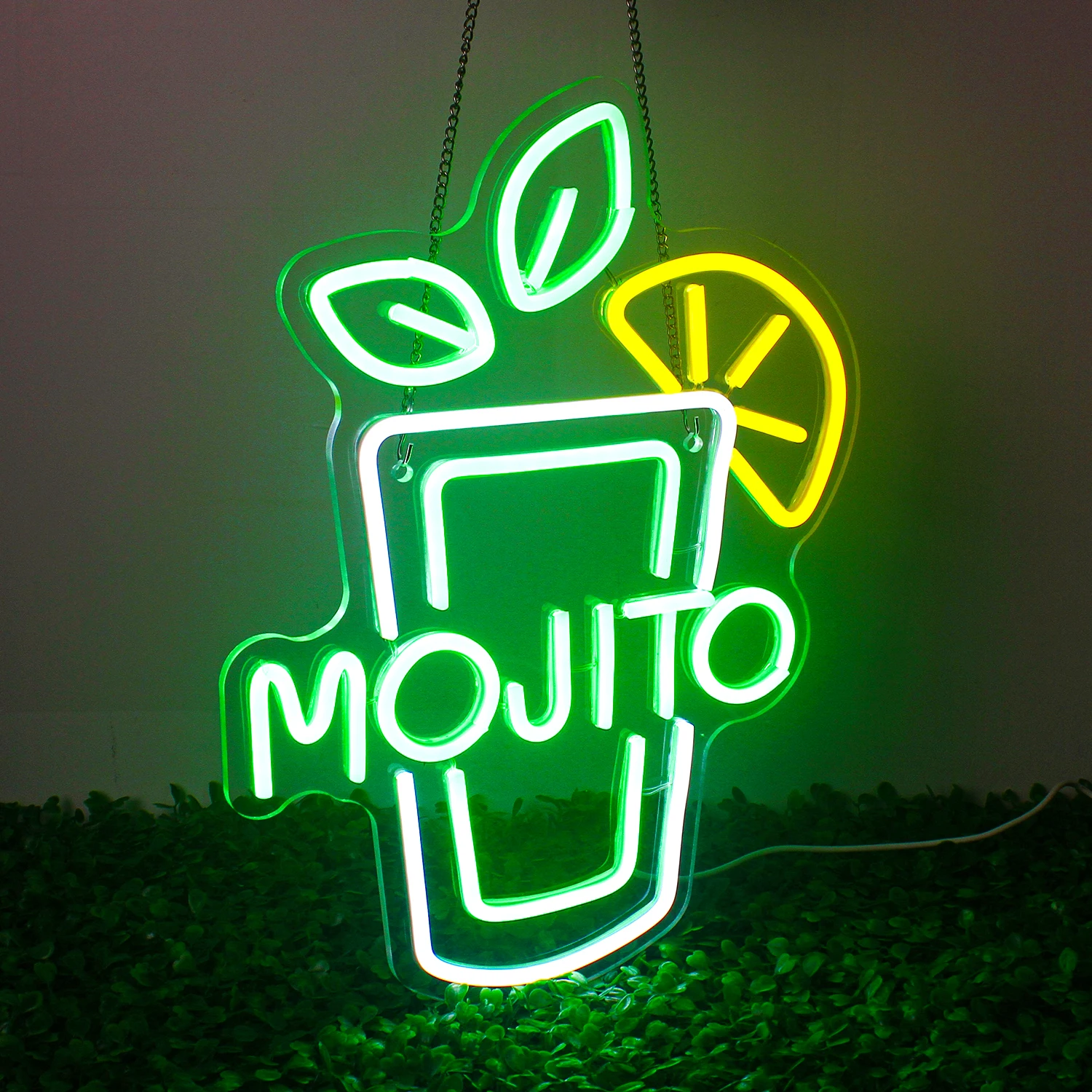 

Mojito Neon Sign LED Sign Drink Neon Light Signs for Beer Bar Cheer Club Shop Hotel Pub Cafe Birthday Party Cave art Wall Decor