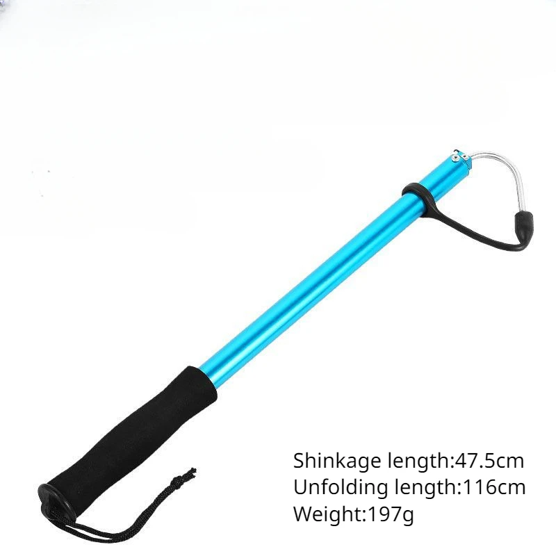Portable Telescopic Aluminum Alloy Fishing Hooks with Rubber Handle - Perfect for Sea and Boat Fishing - Durable and Easy to Use - AliExpress 18 Portable Telescopic Aluminum Alloy Fishing Hooks with Rubber Handle - Perfect for Sea and Boat Fishing - Durable and Easy to Use - AliExpress 18