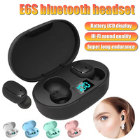New Arrival E6S TWS Bluetooth Earphones Wireless Bluetooth Headset Noise Cancelling Headsets With Mic Headphones For iphone Mi