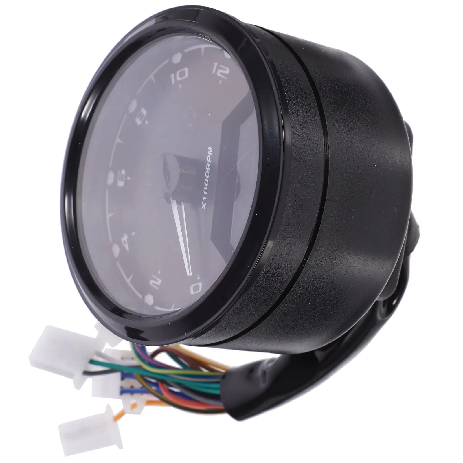 

12000 RPM LCD Speedometer Digital Tachometer Gauge Waterproof Shockproof Fits All Motorcycle Bike Accessories LCD