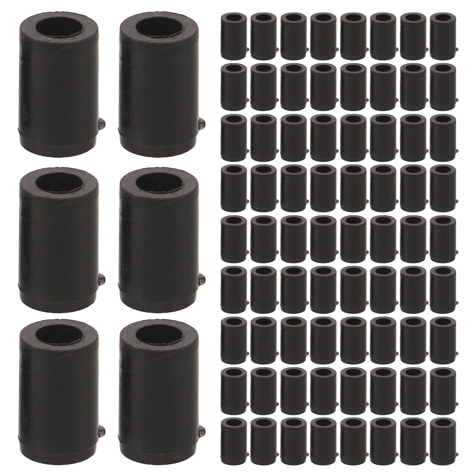 50Pcs Heat Resistant Rubber Sleeve Pot Lid Screw Insulation Bushing Secure Handle Protector Thermal Shield for Cooking Pan Lid