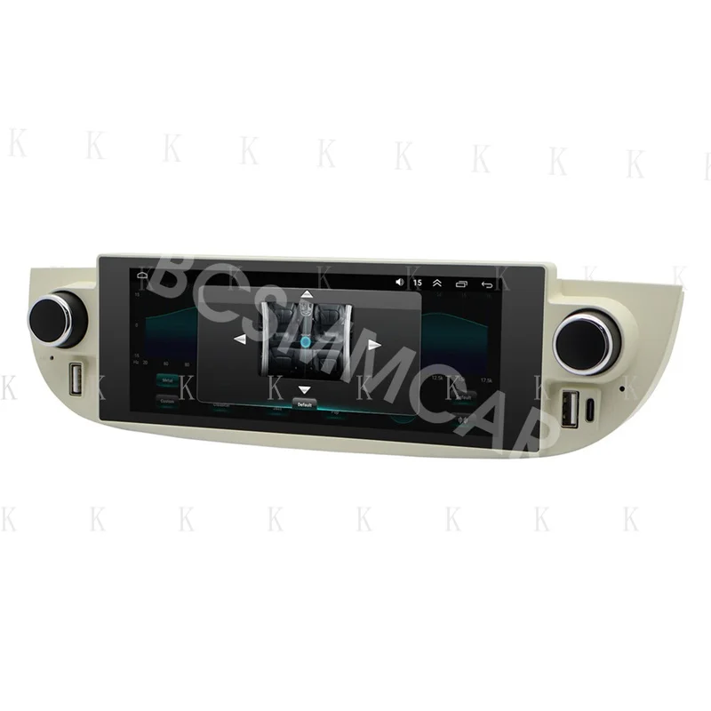 For Fiat 500 2007-2015 6.86in Car Stereo Radio Player For CarPlay GPS Navigation