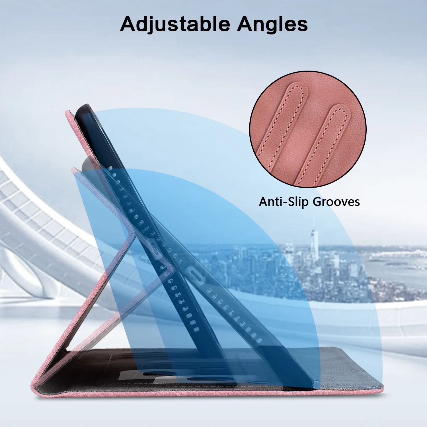 Emboss PU Leather Case Universal for Xiaomi Poco Pad 2405CPCFBG Redmi Pad Pro 2405CRPFDC 12.1" TPU Back Adjustable Stand Cover