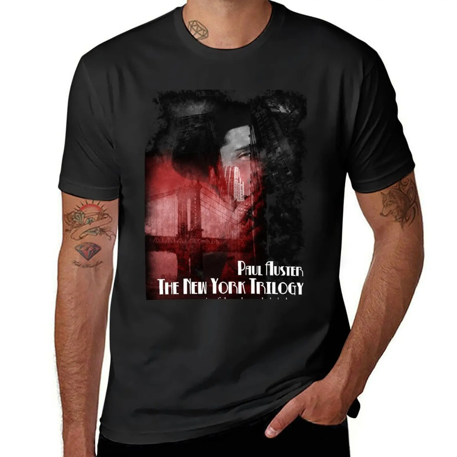 Paul Auster New York Trilogy T-Shirt anime summer tops plus sizes t shirts for men pack