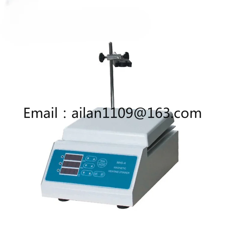 

ME-MHS-A Digital Display Speed/time/heat Temp. Square Plate A Biological Magnetic Stirrer Lab Equipment with Heater