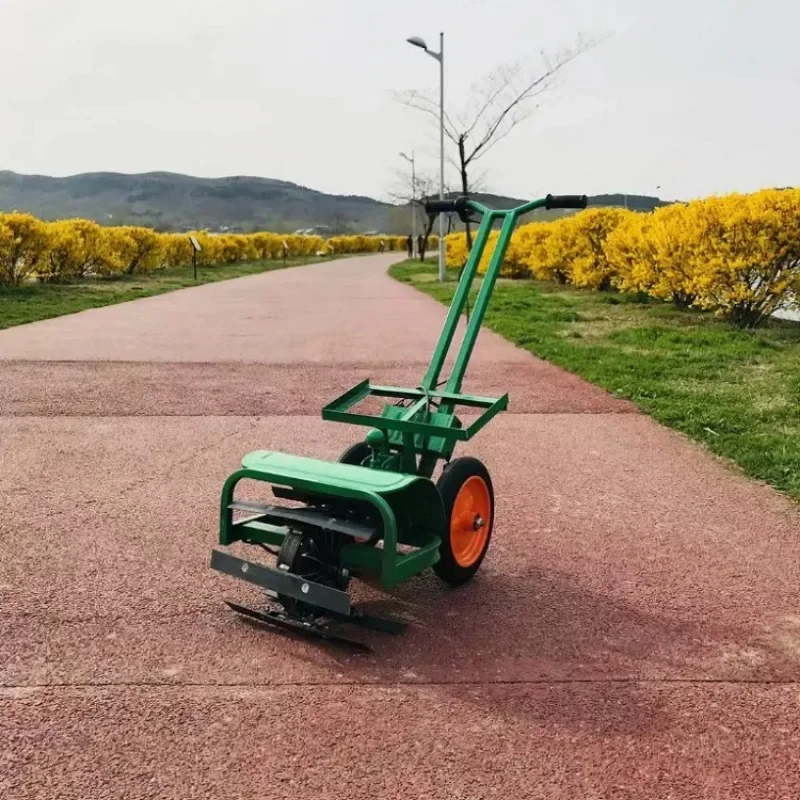Large power orchard agricultural multi-functional lawn mower, rechargeable small ditch loosening soil mowing machine