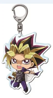 Anime Yu-Gi-Oh! Portachiavi bambola gioco YuGiOh Yuya Sakaki Yugi Muto Yuma Tsukumo ATEM Kaiba Seto Fudo Yusei portachiavi acrilico regalo