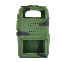 Camouflage Silicone Rubber Cover BAOFENG UV-5R Case For Two Way Radio F8+ UV 5R UV-5RE DM-5R Walkie Talkie UV5r Accessories