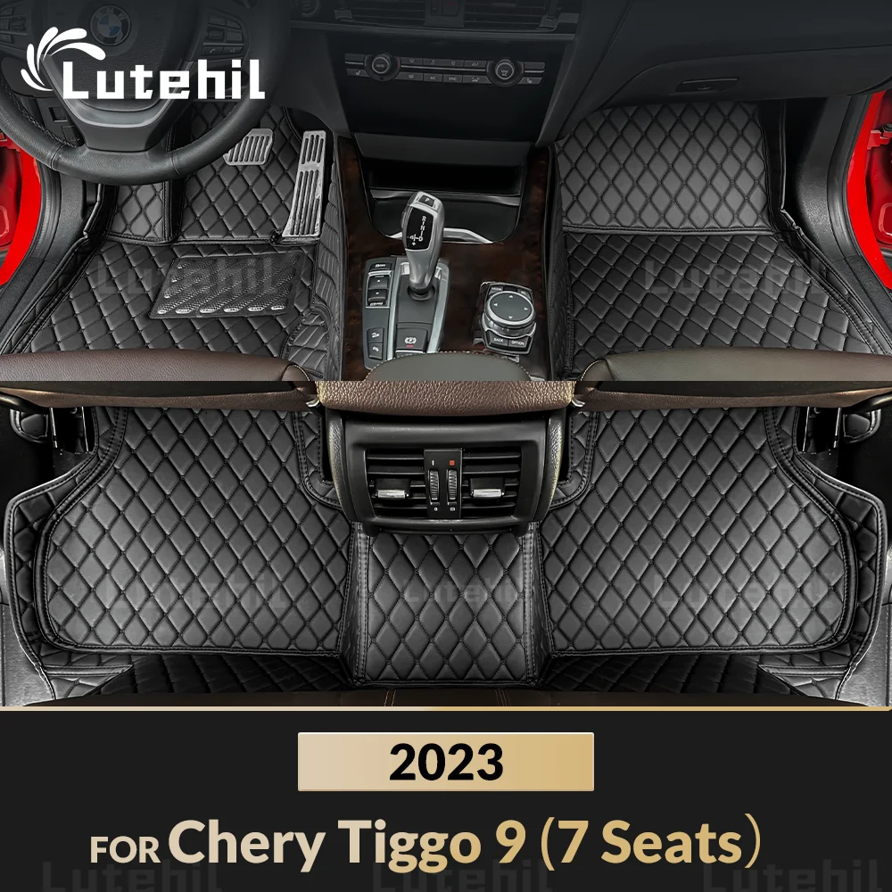 

Автомобильные коврики на заказ для Chery Tiggo 9 7 мест 2023, ковровое покрытие, детали интерьера, аксессуары, детали защитных накладок