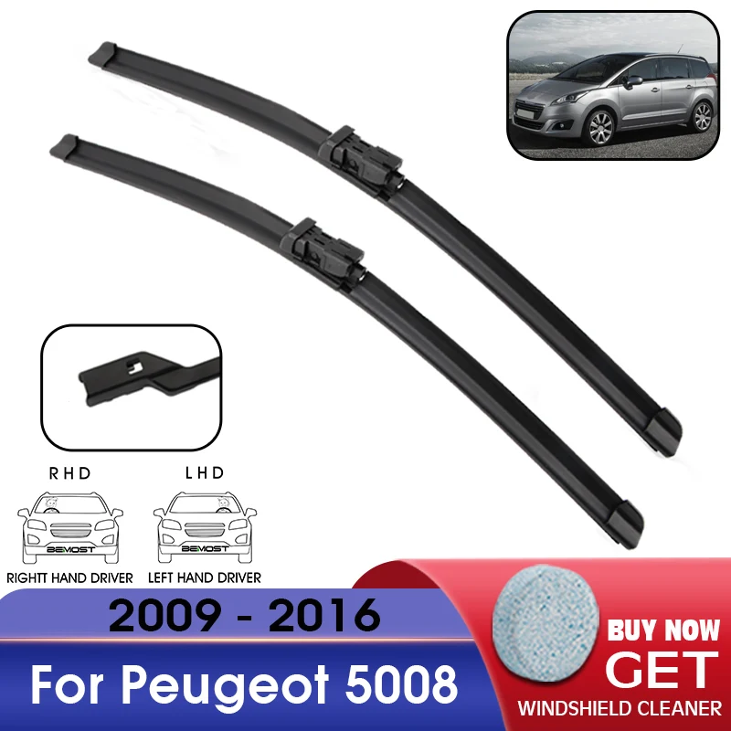 Car Wiper Blade Front Window Windshield Rubber Refill Wipers For Peugeot 5008 2009-2016 LHD/RHD 32