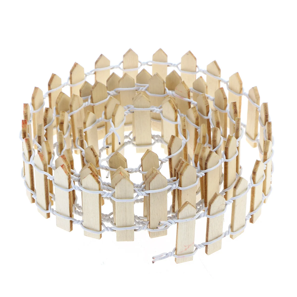 Мини-деревянный забор 100 см х 3 см, простой элегантный декоративный забор для сада, двора, рождественской елки, сказочного сада, горшка для микро растений