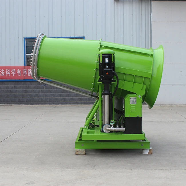 Para a planta de supressão de poeira de mineração agrícola e urbana protege soluções manuais de canhão de névoa de água