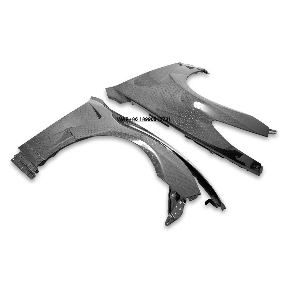 

Honeycomb Carbon Fiber Fibre Bumper Front Fender Vents for Iinfiniti G37 Coupe 2Door 2008-2015