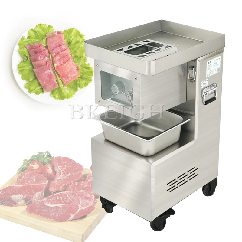 

Commercial Electric Meat Cutter 110V 220V Stainless Steel Vegetable Shredder
