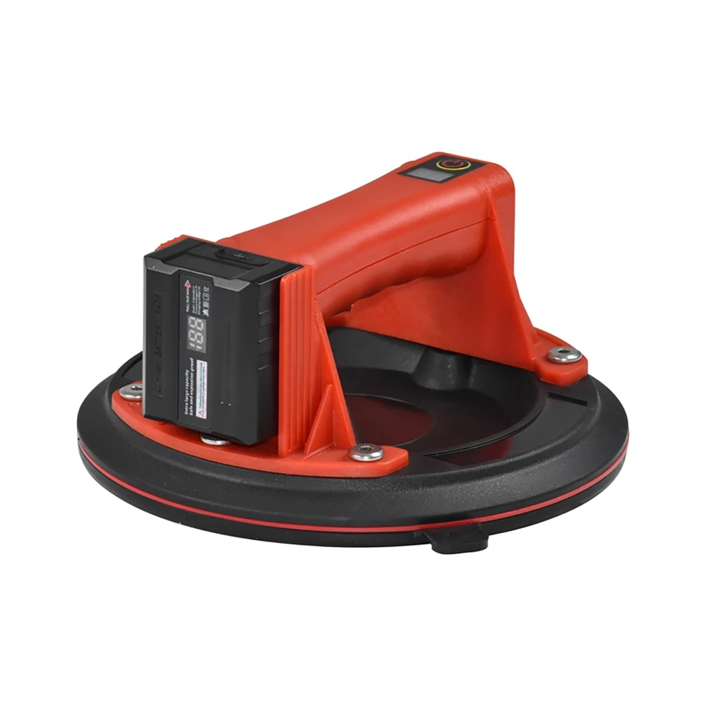 8 Inch Electric Vacuum Suction Cup Strong 200kg Load Bearing Industrial Sucker with Air Pump with 2400mAh Battery Type-C Charge