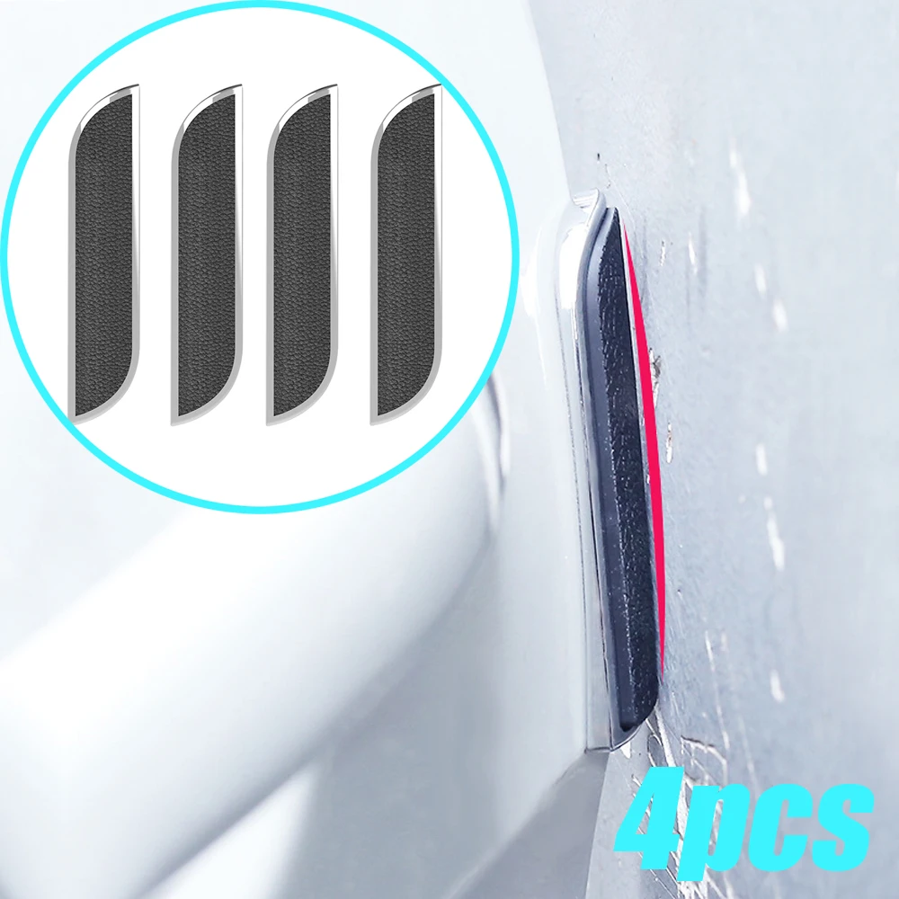 

4 шт., универсальные защитные наклейки для кузова автомобиля