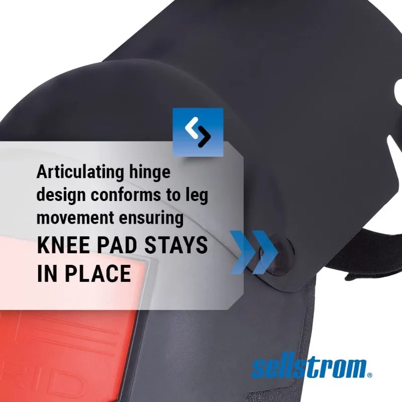 Ultra Flex III KneePro Knee Pads with Built-In Gel Pack - for Construction, Gardening, Roofing, Work, Flooring