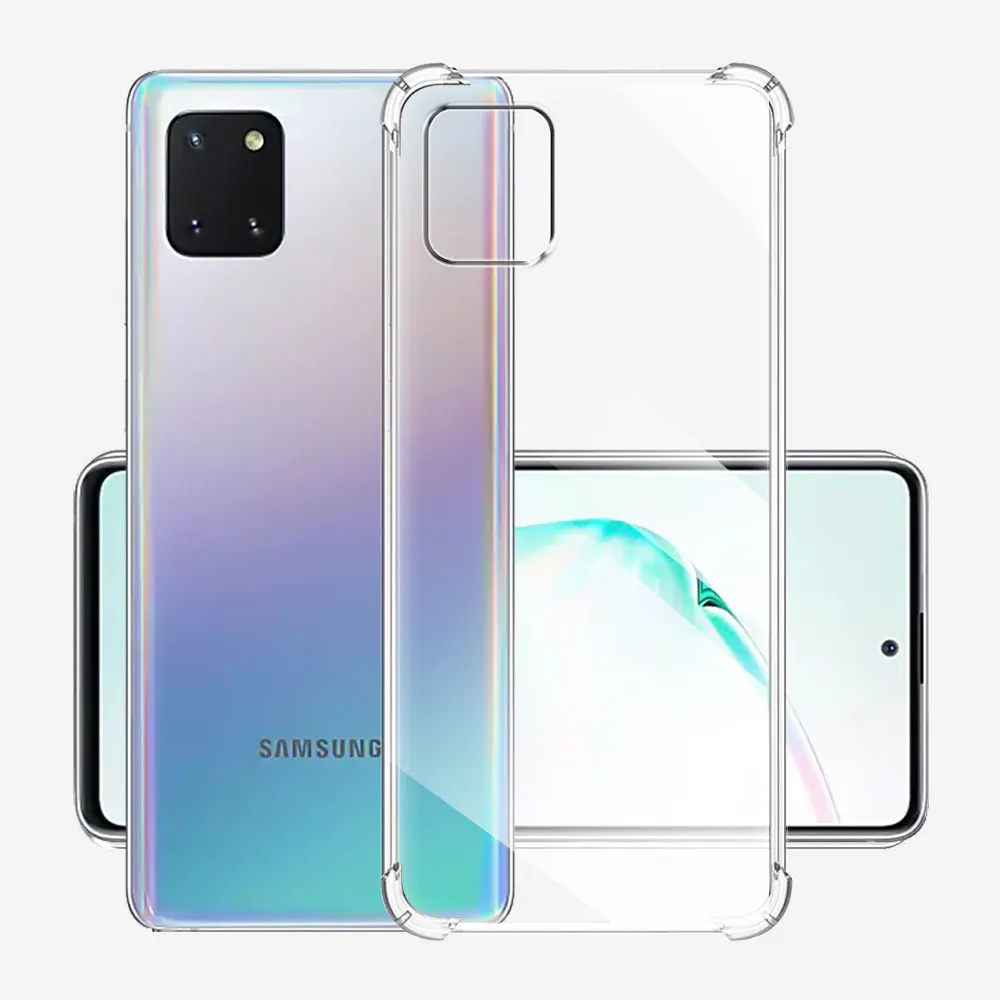 For Samsung Note 10 Lite Case Shockproof Cases For Samsung Galaxy Note 10 Lite Silicone Soft Clear Cover Funda Note10 Lite Coque