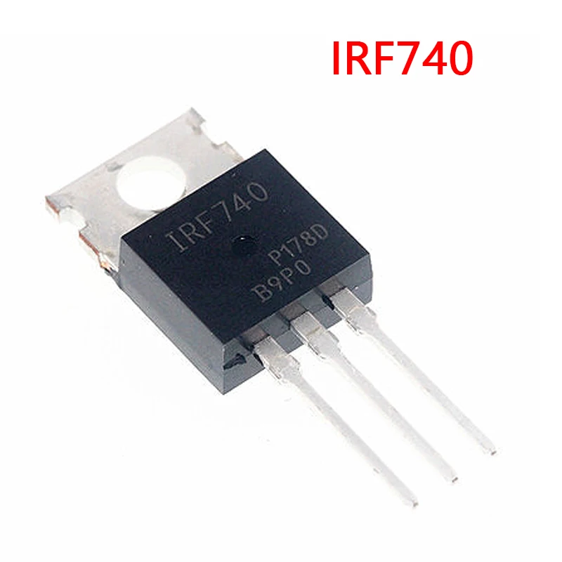 10PCS/LOT IRF740 IRF740PBF MOSFET N-Chan 400V 10 Amp TO-220 Triode Transistor new